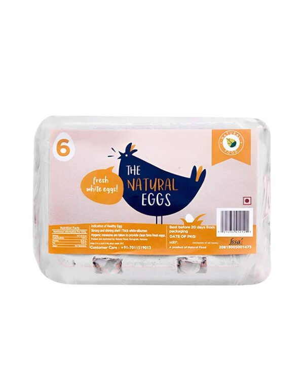Fresh White Eggs